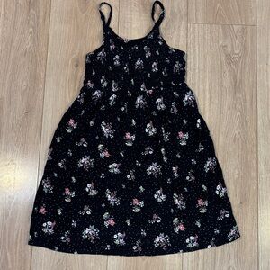 🩷 Black Floral Kids Dress 🩷